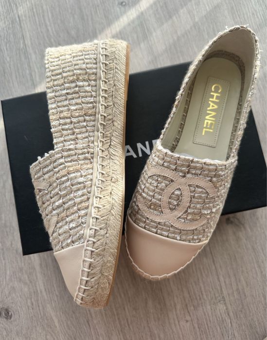 CHANEL мокасины слипони лоферы