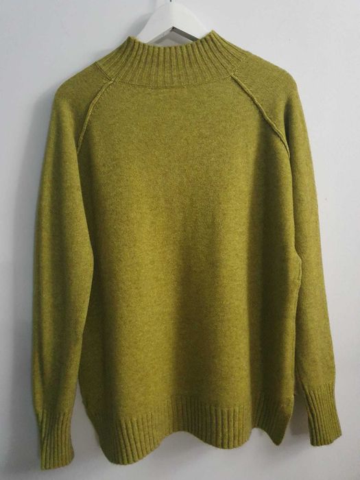 Zielony, khaki sweter 8171 lxl - Szybka Wysyłka