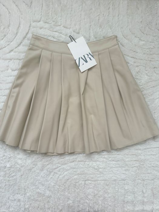 Кожаная юбка Zara рост 122 см