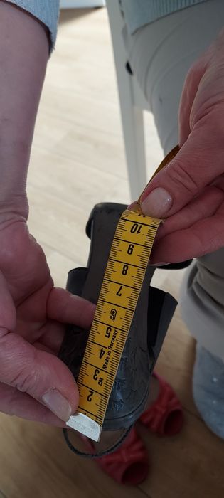 Sandały na obcasie Ryłko r. 37 szare skórzane