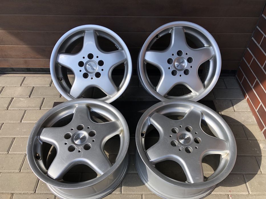 Komplet Alufelgi 5x112 16’ Aluett 7,5J et35 felgi koła