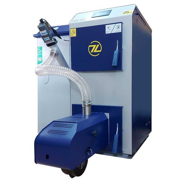 Kocioł, piec na pelet Zębiec AGAT LKP 20 kW - 5 klasa - ECODESIGN
