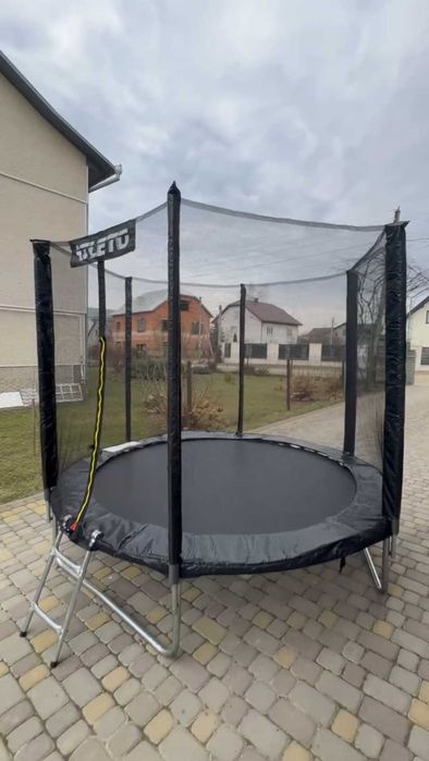 Продам батут дитячий!Дитячий батут Sky jump Atleto 252 см