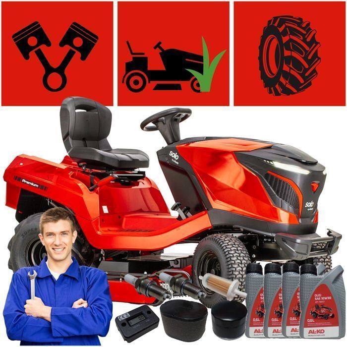 Traktor Kosiarka Solo T 22-110.4 HDH-A V2 Karczownica Do Wysokich Traw