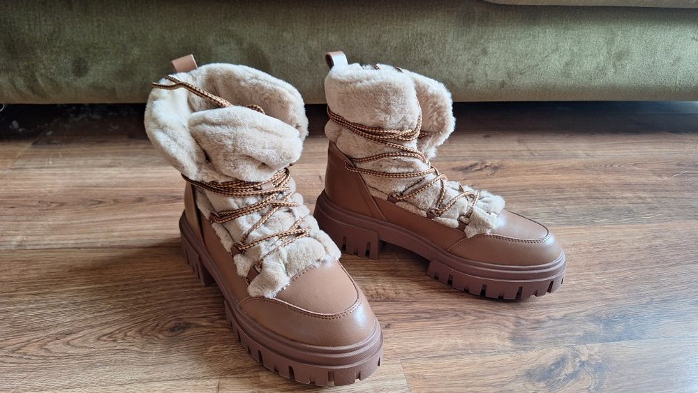 Śniegowce skórzane