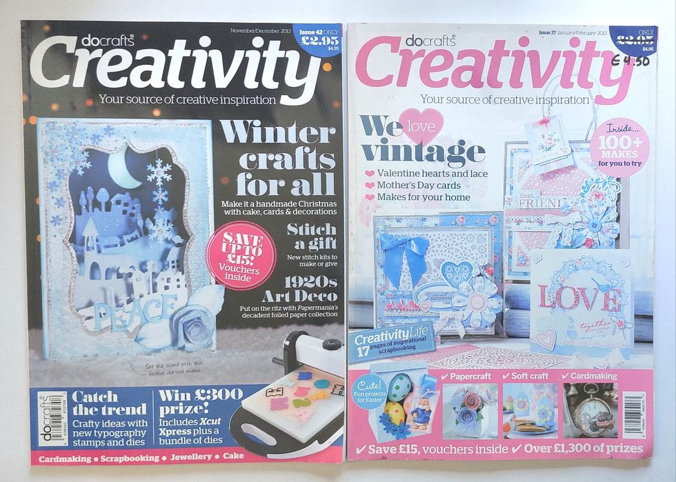 Revistas de Scrapbooking "Creativity"