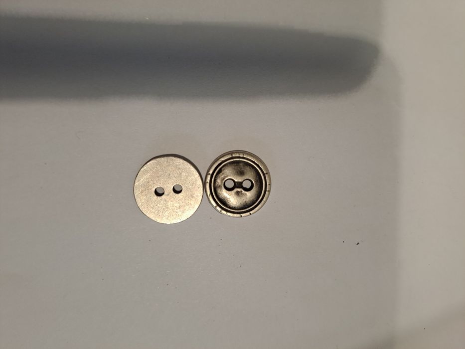 Guziczki metalowe, 100 szt