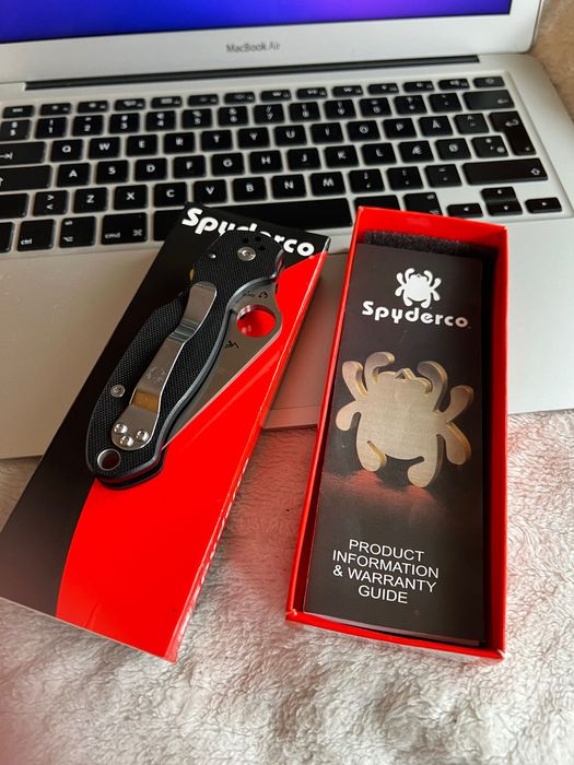 Spyderco Para 3 Black nóż