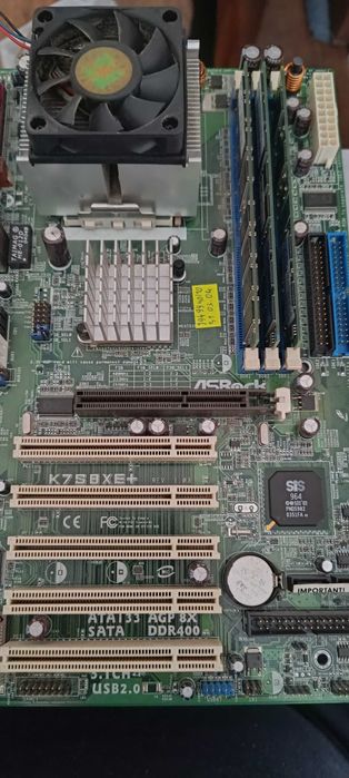 ASRock K7S8XE+ ram 512+256+128 mb AMD athlon 2000+