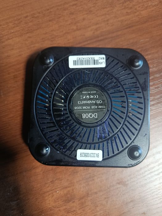 ТВ-приставка Smart TV DQ08 4/32GB 8K Android 13 Black