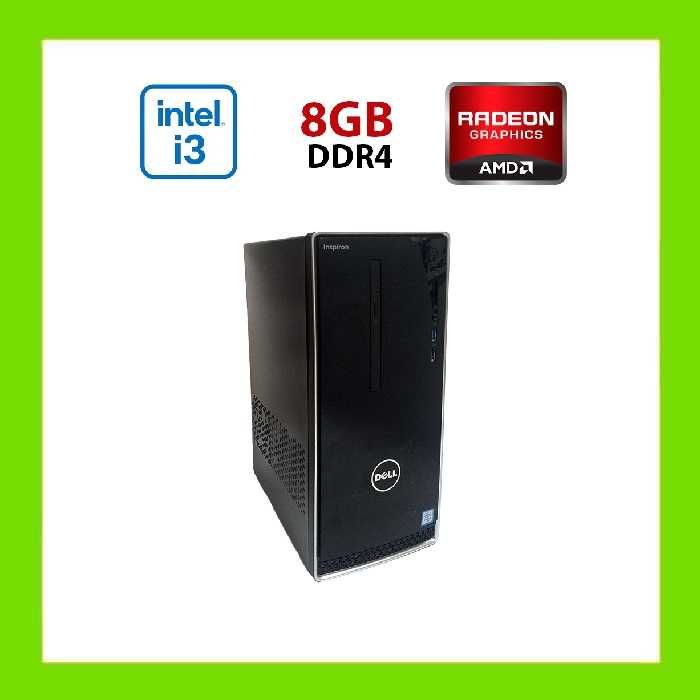 Ігровий ПК Dell Inspirion 3668/Core i3-7100/8GB DDR4/256GB SSD/FirePro W5100, 4 GB/ Wi-Fi+Bluetooth