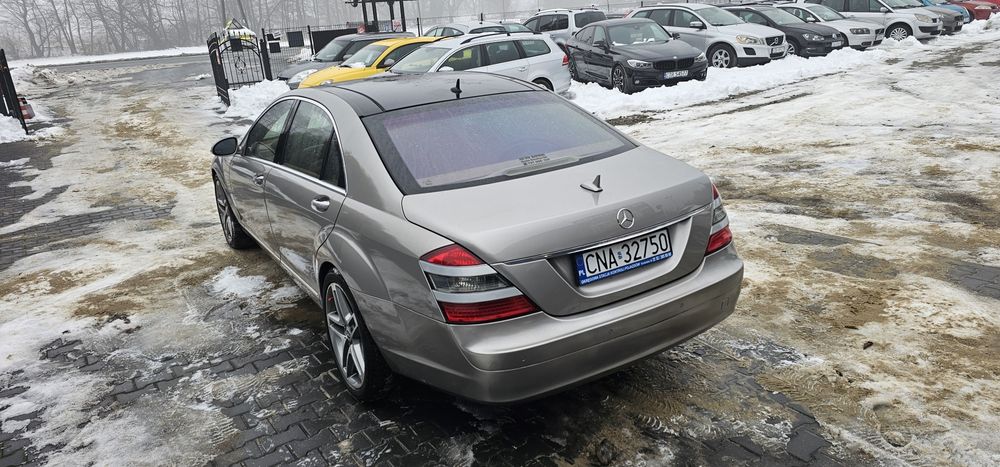 Mercedes S550 185tkm! W221 S-klasa 5.5 V8 388km LONG Stan Bdb ! PIĘKNA