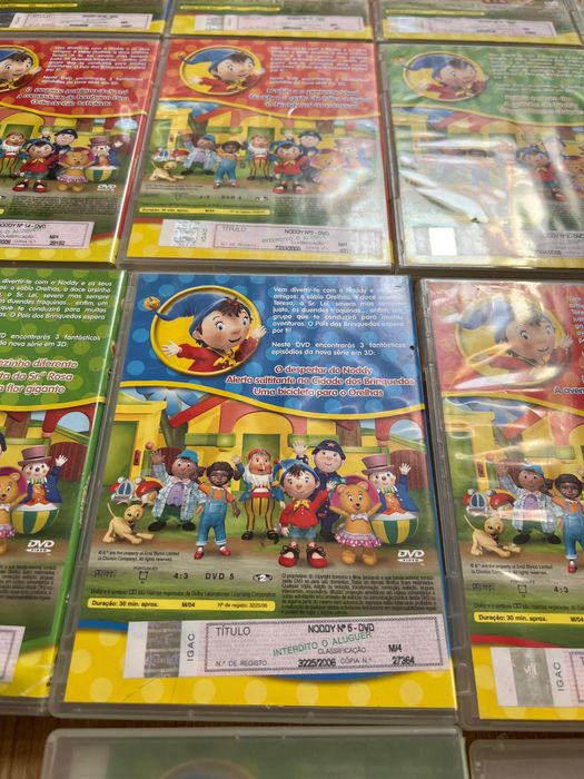 Coleção DVDs Noddy – 20 DVDs