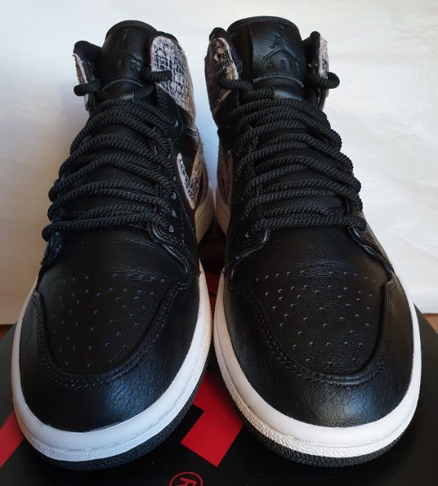 WMNS Nike Air Jordan 1 High Black Snake 2018 8US/39EUR/25CM