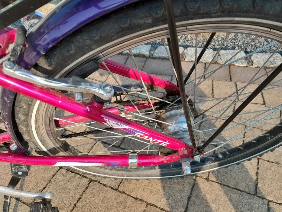 Rower pegasus dla dziewczynki