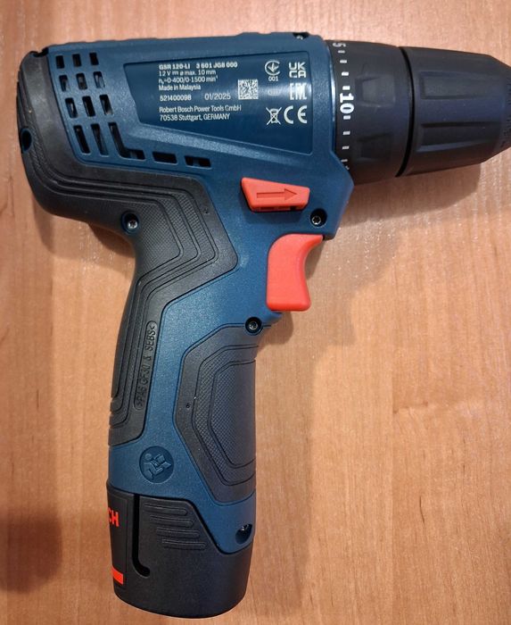 Wkrętarka GSR 120-LI BOSCH Profesional 2x2,0Ah + ład. + walizka