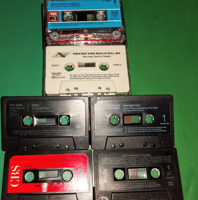 Оригинальные фирменные кассеты без вкладишей