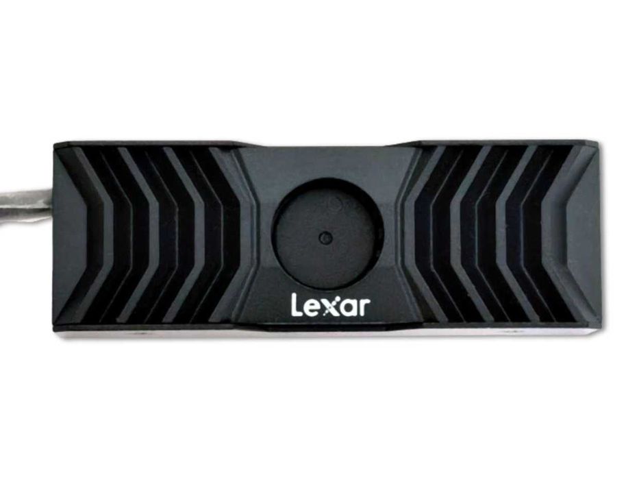 Oryginalny Radiator ARGB z wentylatorem od dysku M.2 NVMe Lexar NM1090