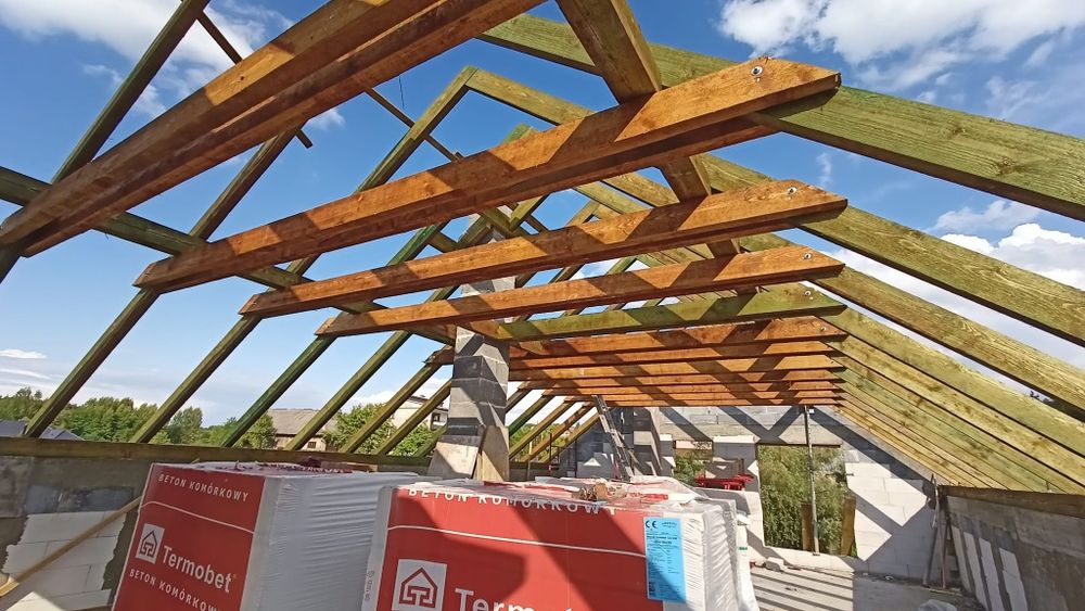 Budowa domu dachy płyty fundamentowe stropy sso