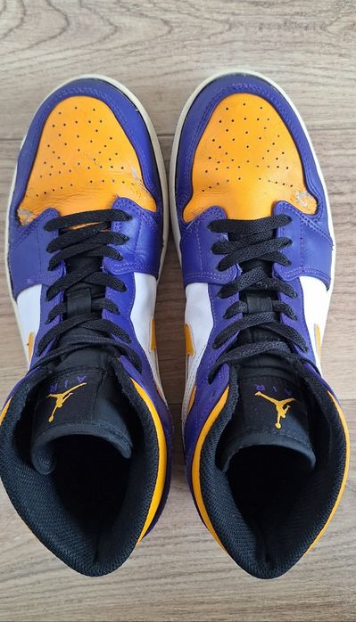 Nike Air Jordan 1 Mid Lakers 43