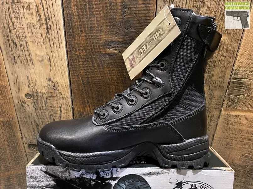 Buty Mil-tec Tactical 2 Zip Black. Rozm. 45 / Nowe