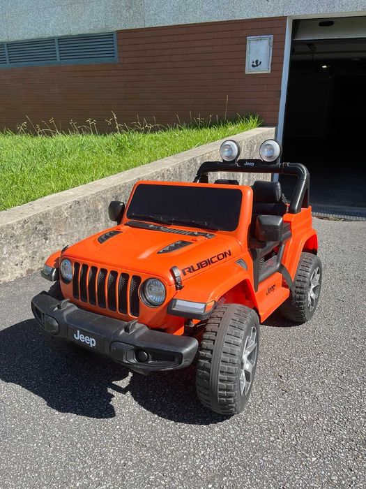 Jeep Wrangler Rubicon Elétrico Infantil – Bateria Nova + Comando