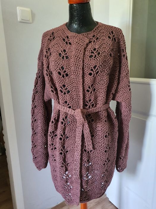 Kardigan szydełkowy M/L