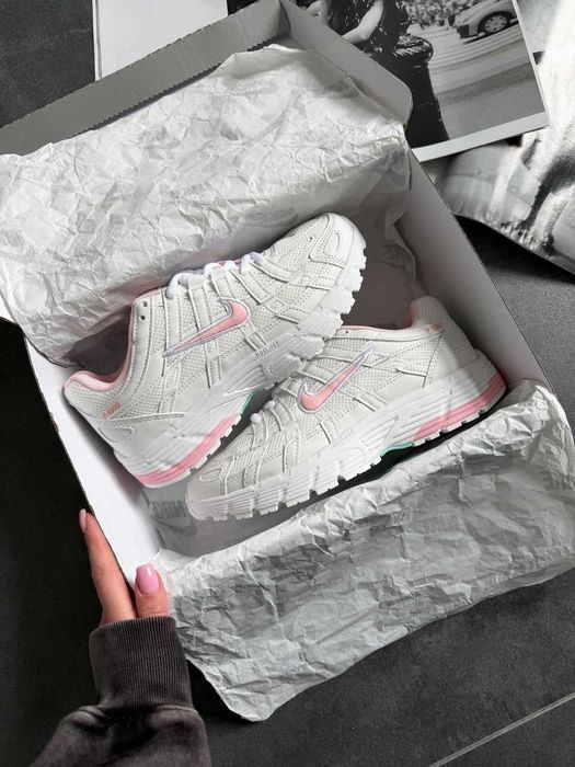 !SALE! Nike P-6000 White/Pink 36 37 38 39 40 41 найк п6000 рожеві