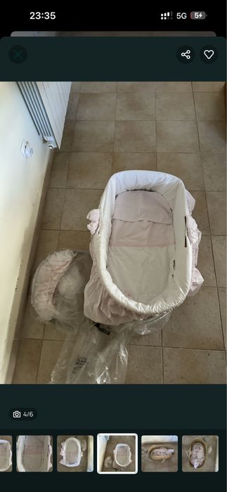 Alcofa verga da Zippy nova  com cobertura