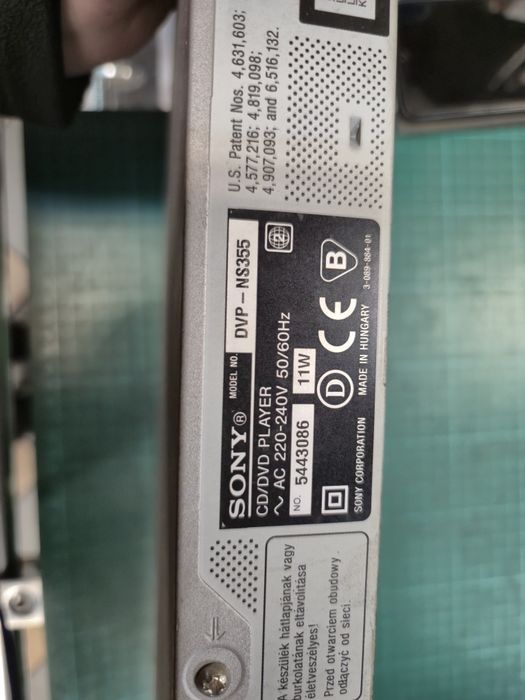 Odtwarzacz DVD Sony DVP-NS355