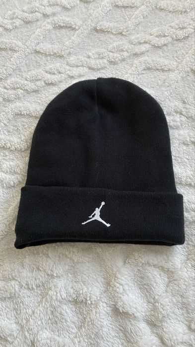 Nike jordan czarna czapka zimowa