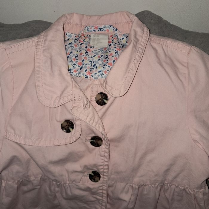 Płaszczyk wiosenno-letni dziewczynki