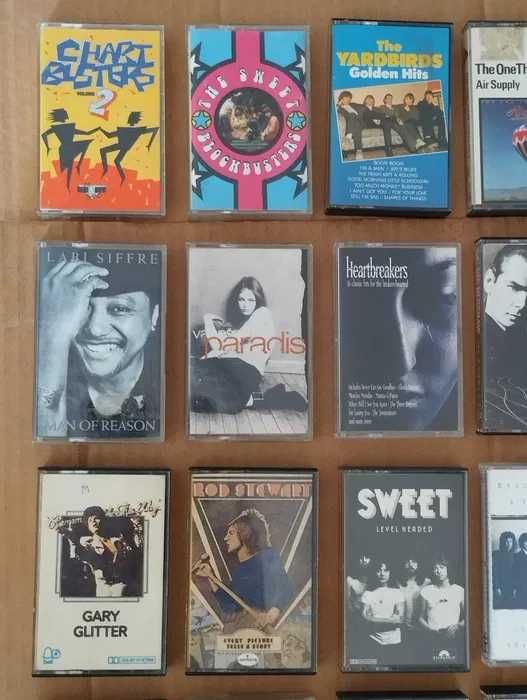 Várias Cassetes Antigas Internacionais #C01L03