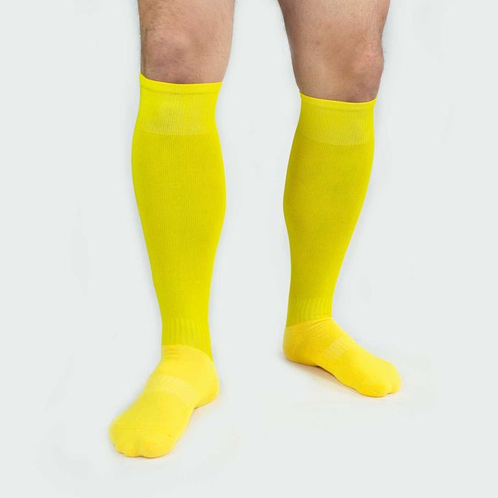 【HighWay】36-40 40-44 Футбольные гетры синие жёлтые черные белые красны