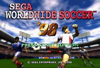 [Sega Saturn] - Worldwide Soccer '98