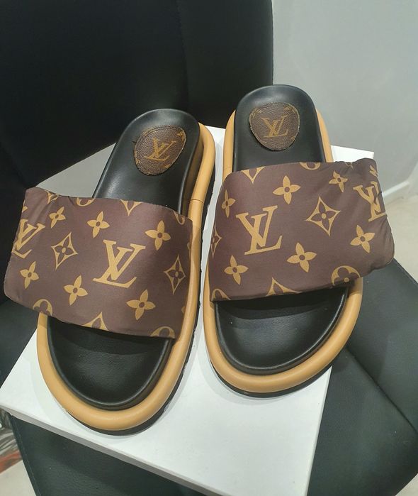 Klapki Louis Vuitton LV