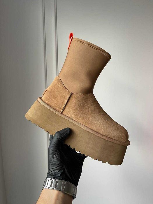 Уггі UGG Classic Dipper Boot Chestnut АКЦІЙНА ЦІНА premium угги