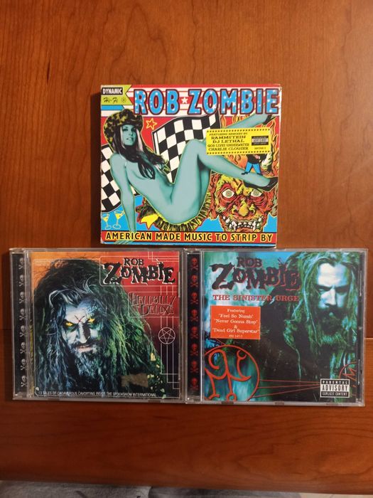 CDs white zombie+Rob zombie