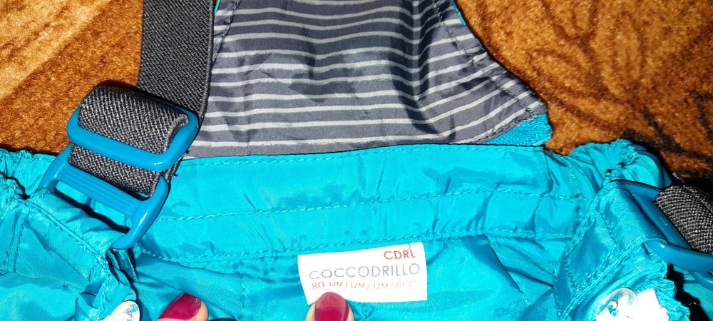Spodnie narciarskie Coccodrillo r. 80 ideał