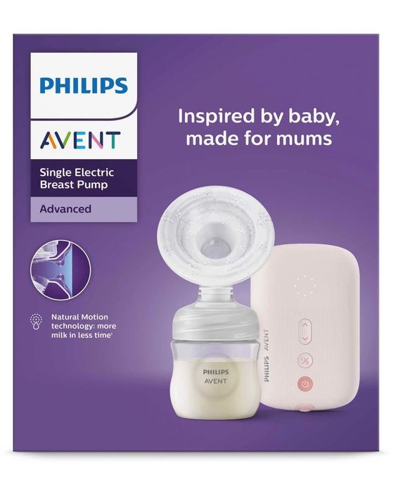 Bomba Tira-Leite Elétrica Philips Avent Advanced (Single) + 3 kits