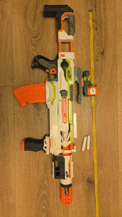 NERF Modulus Blaster ECS 10, Hasbro, wersja rozbudowana