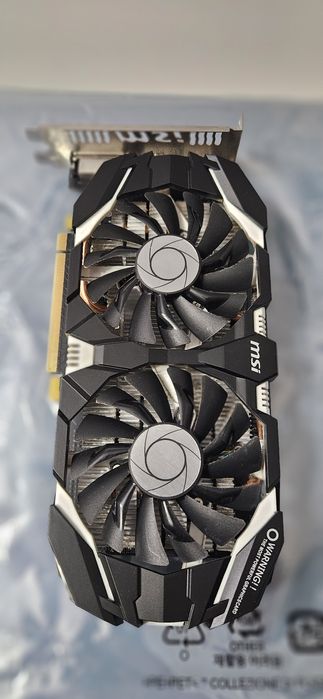 Karta graficzna GPU nVIDIA GTX 1060 3GB MSI Dual 3GT OC