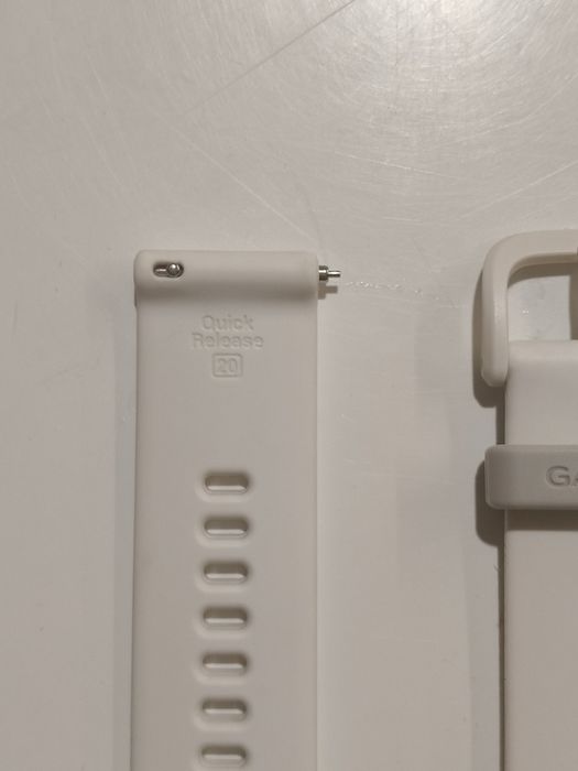 Oryginalny pasek Garmin, Quick Release 20mm  biały