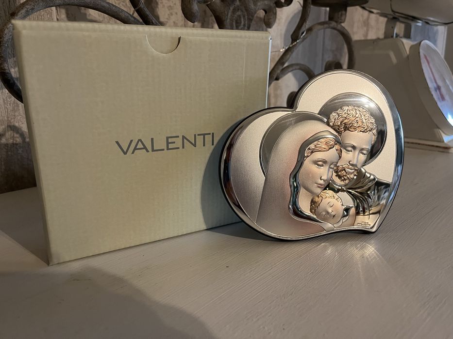 Coração bilaminado Icone Prata