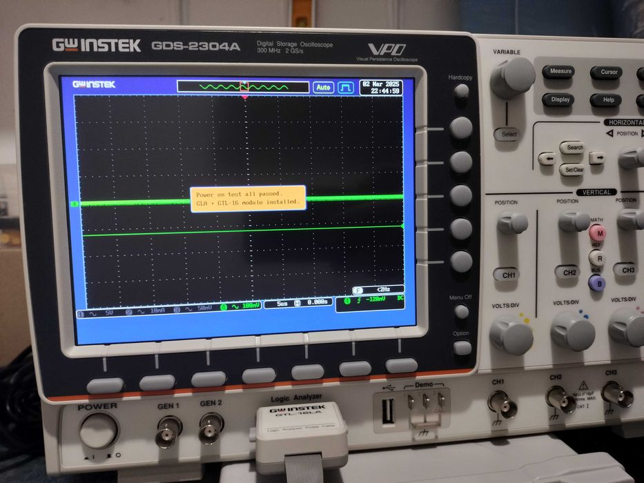 Moduł analizatora logicznego GW Instek DS2-16LA (16 kanałów, 200MHz)