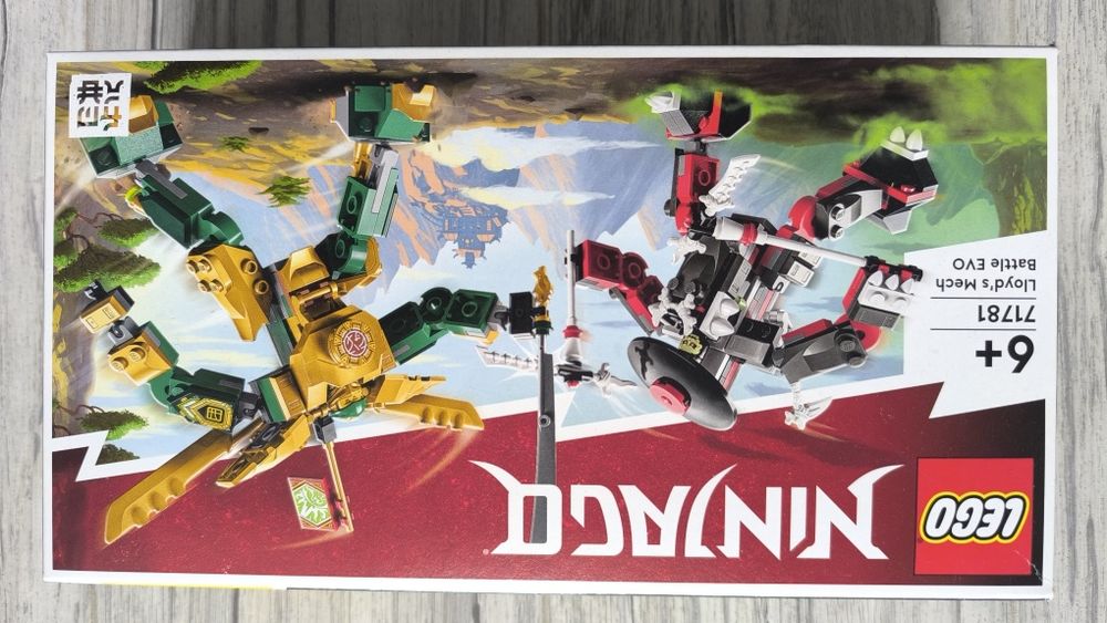 Zestaw Lego Ninjago 71781 Starcie Lloyda z mechem EVO