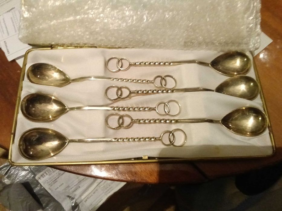 Набор Троянда -мельхиор