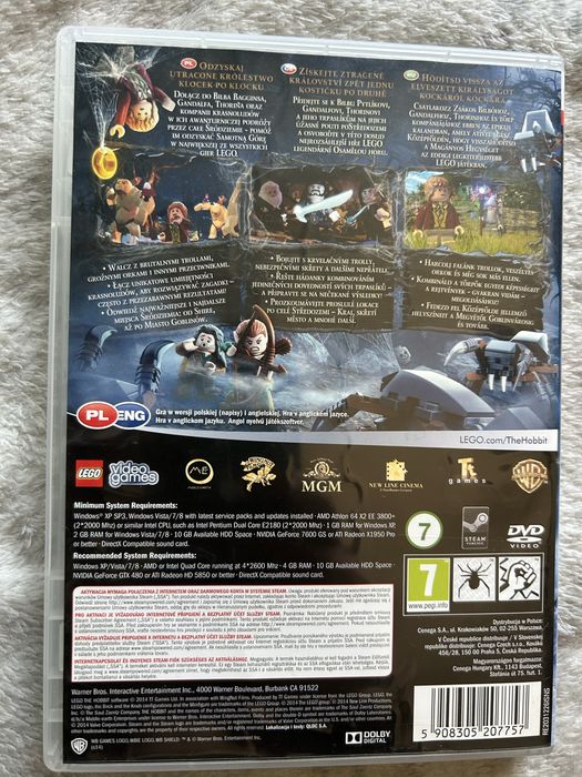 Gra lego hobbit.