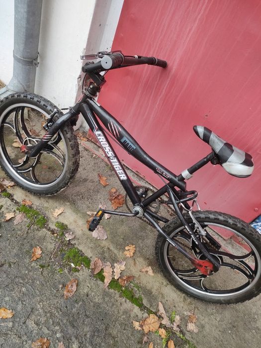 Rower BMX czarny cross tiger