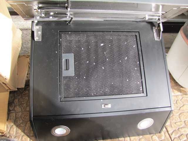 Okap kuchenny wyciąg 60cm czerwony szklany Klarstein Alina